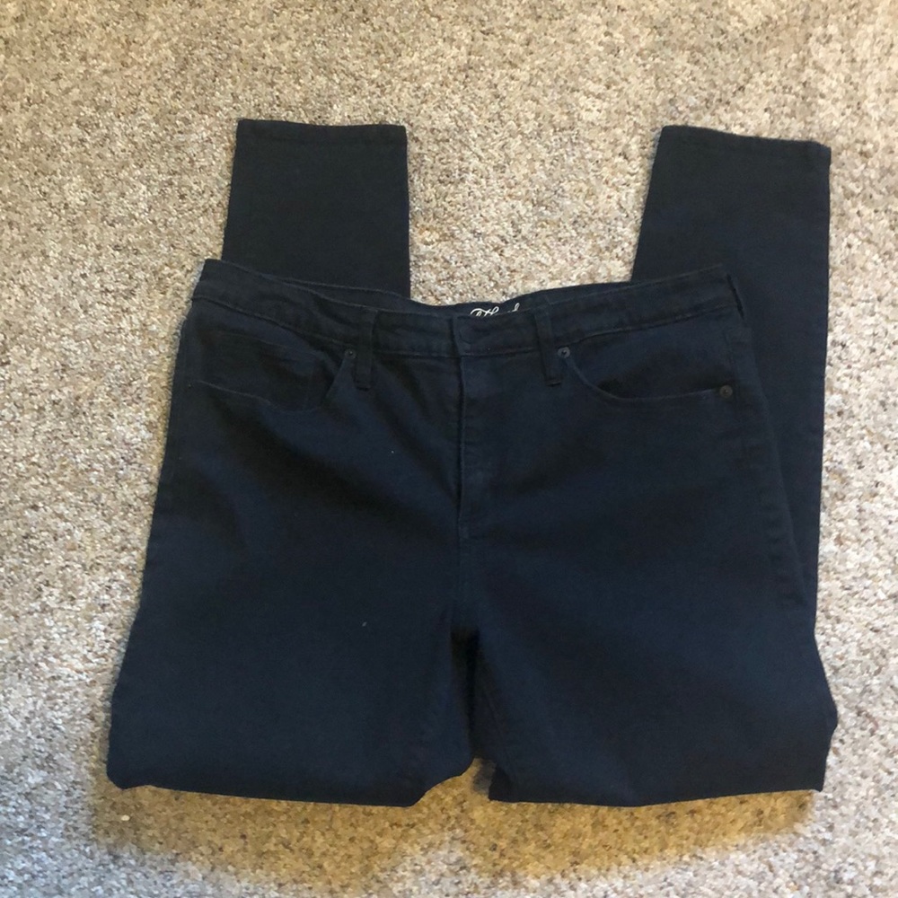 Universal thread jeans, black, size 16